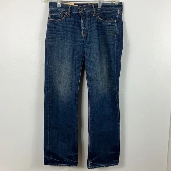 Jeans 30/30 Abercrombie and Finch Classic Straight Jeans 30x30 - Picture 1 of 11